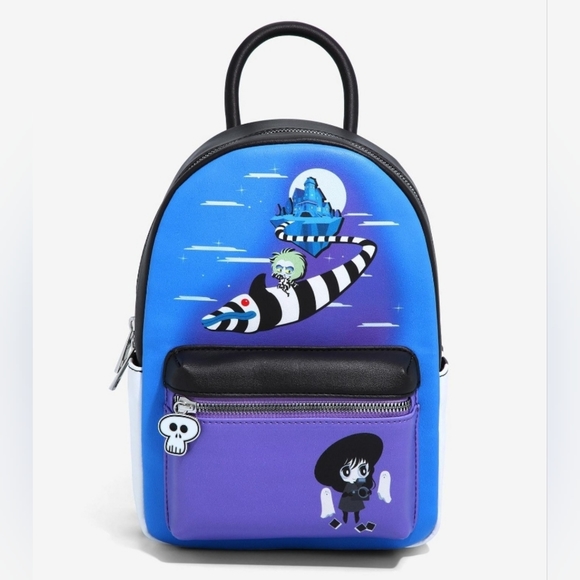 Her Universe Handbags - 🎃 SALE 🎃 Her Universe Beetlejuice Sandworm Mini Backpack